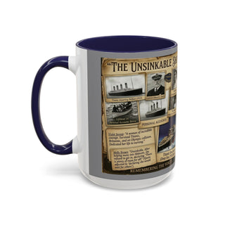 Titanic History Timeline Mug | Accent Coffee Mug