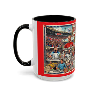 Legends of England Football Players mug | Accent Coffee Mug 11oz 15oz