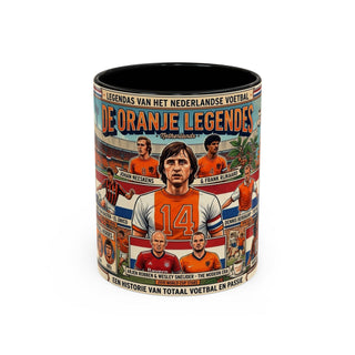 Oranje Legends Portrait Mug | Accent Coffee Mug