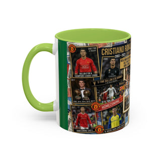 Cristiano Ronaldo Champions League Collage Mug | Coffee Cup