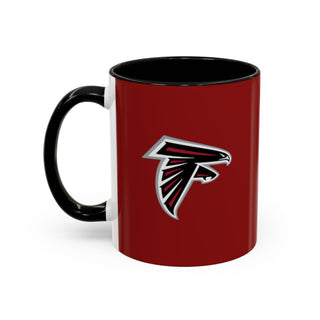 Atlanta Falcons Accent Coffee Mug — 11/15oz Team Logo Ceramic Mug