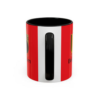 Belgium Crest Mug | Royal Belgian FA 1895 Accent Coffee Mug