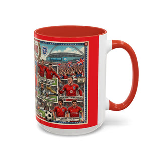 Legends of England Football Players mug | Accent Coffee Mug 11oz 15oz