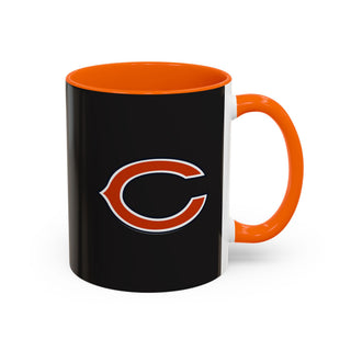 Chicago Bears Accent Coffee Mug — NFL Team Logo (11/15 oz)
