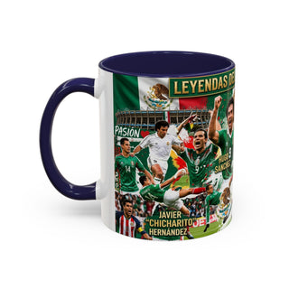 Selección Mexicana Football Collage Mug | Mexico Football Legends 11oz 15oz