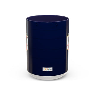 Japan Football Crest Mug | JFA Soccer Emblem Accent Coffee Mug