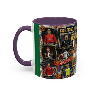 Cristiano Ronaldo Champions League Collage Mug | Coffee Cup