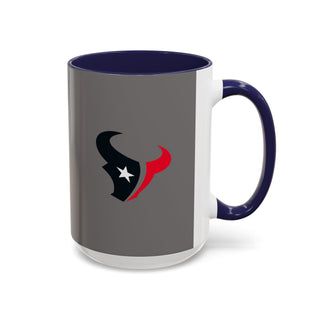Houston Texans Accent Coffee Mug — 11/15oz Team Logo Fan Gift