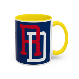 Platano Power Monogram Mug | Accent Coffee Mug | DR Baseball Logo Mug | Dominican Republic Logo Mug