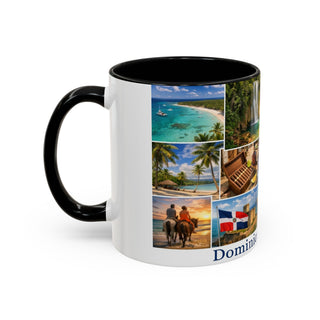 Dominican Republic Photo Collage Mug | Accent Coffee Mug