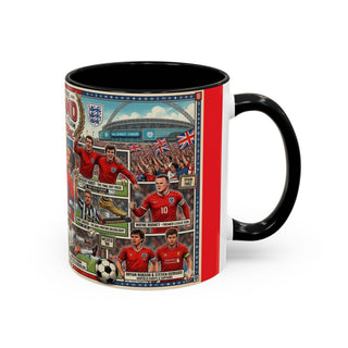 Legends of England Football Players mug | Accent Coffee Mug 11oz 15oz