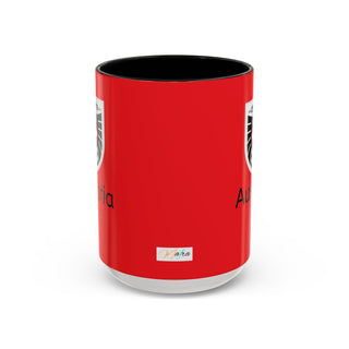 Austria Football Crest Mug | Accent Coffee Mug 11oz 15oz