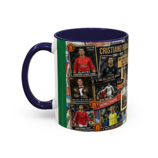 Cristiano Ronaldo Champions League Collage Mug | Coffee Cup