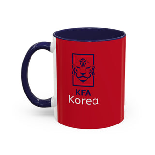 Korea Football Logo Coffee Mug | Accent Color 11oz 15oz