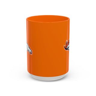 Denver Broncos Accent Coffee Mug — NFL Team Logo 11/15oz