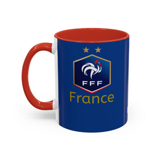 France Football Crest Mug | Accent Coffee Mug 11oz 15oz