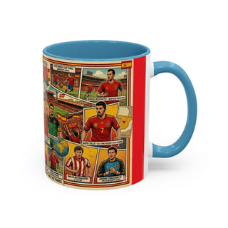 La Selección de España Soccer Legends Mug | Accent Coffee Mug 11oz or 15oz