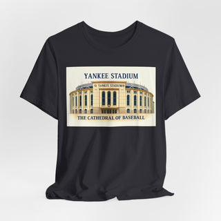 Yankee Stadium Vintage Tee, T-Shirt | Nostalgic Baseball Fan Apparel