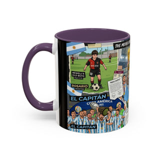 Messi Mugumentary Collage Mug | Accent Coffee Mug