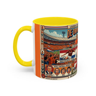 Oranje Legends Portrait Mug | Accent Coffee Mug