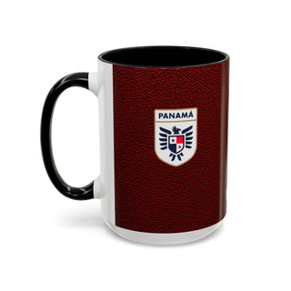 Panamá Shield Emblem Coffee Mug | Accent Coffee Mug 11oz 15oz