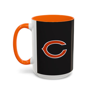 Chicago Bears Accent Coffee Mug — NFL Team Logo (11/15 oz)