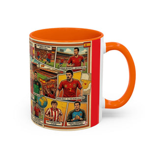 La Selección de España Soccer Legends Mug | Accent Coffee Mug 11oz or 15oz