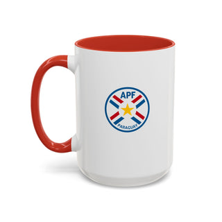 APF Paraguay Soccer Logo Mug | Accent Coffee Mug 11oz 15oz