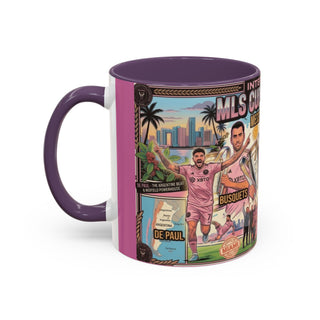 Inter Miami 2025 Season Accent Coffee Mug | Soccer Team Memorabilia