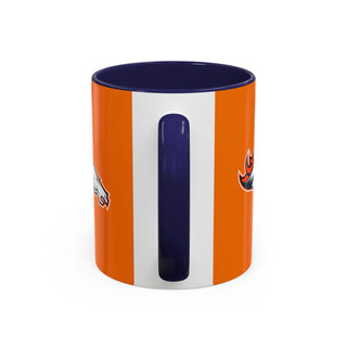 Denver Broncos Accent Coffee Mug — NFL Team Logo 11/15oz