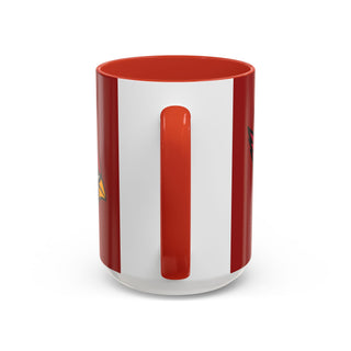 Arizona Cardinals Logo Accent Coffee Mug – Red Team Coffee Cup (11/15oz)
