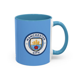 Manchester City Logo Mug | Accent Coffee Mug 11oz 15oz