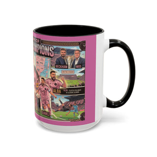 Inter Miami 2025 Season Accent Coffee Mug | Soccer Team Memorabilia