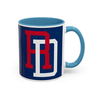 Platano Power Monogram Mug | Accent Coffee Mug | DR Baseball Logo Mug | Dominican Republic Logo Mug