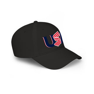 USA Printed Baseball Cap | Minimal Plain Solid Design