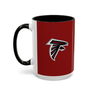 Atlanta Falcons Accent Coffee Mug — 11/15oz Team Logo Ceramic Mug