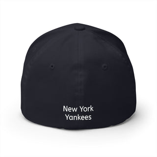 New York Yankees Logo Cap | Embroidered Closed-Back Structured Cap