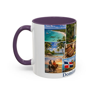 Dominican Republic Photo Collage Mug | Accent Coffee Mug