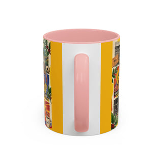 Colombian Football Legends Mug | Los Cafeteros Soccer Collage Coffee Mug
