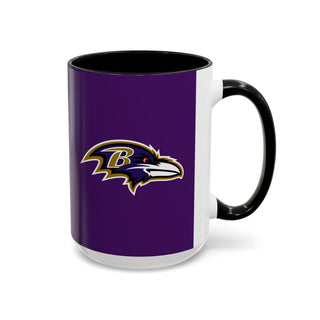 Baltimore Ravens Accent Coffee Mug — NFL Team Fan 11/15oz
