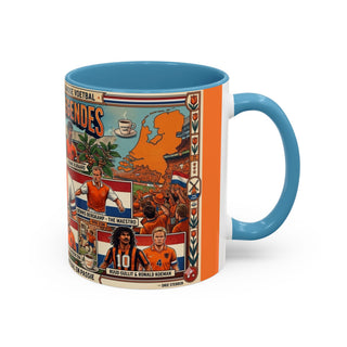 Oranje Legends Portrait Mug | Accent Coffee Mug