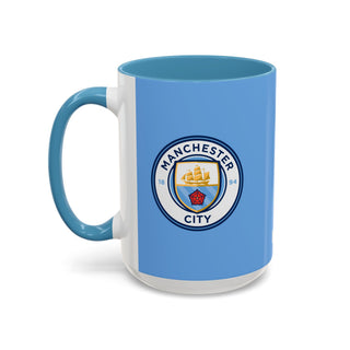 Manchester City Logo Mug | Accent Coffee Mug 11oz 15oz