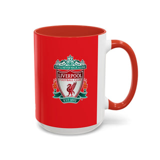 Liverpool Football Club Crest Mug | Accent Coffee Mug 11oz 15oz