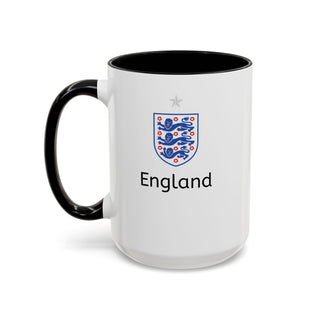 England Three Lions Crest Mug | Accent Coffee Mug
