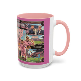 Inter Miami 2025 Season Accent Coffee Mug | Soccer Team Memorabilia