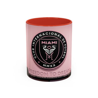 Inter Miami Club Crest Mug | Accent Coffee Mug 11oz 15oz