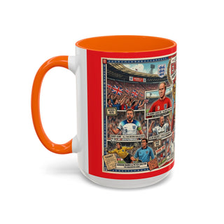 Legends of England Football Players mug | Accent Coffee Mug 11oz 15oz
