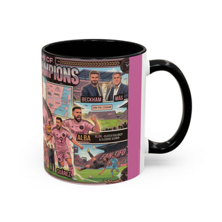 Inter Miami 2025 Season Accent Coffee Mug | Soccer Team Memorabilia