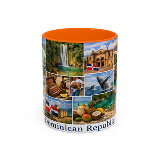 Dominican Republic Photo Collage Mug | Accent Coffee Mug