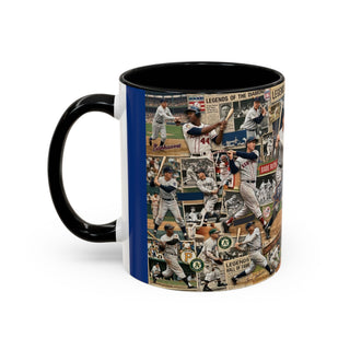Baseball Legends Collage Mug | Accent Coffee Mug 11oz 15oz